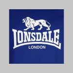 Lonsdale " New PROMO " royal (kráľovská modrá) pánske tričko s tlačeným logom 35%bavlna 65%polyester